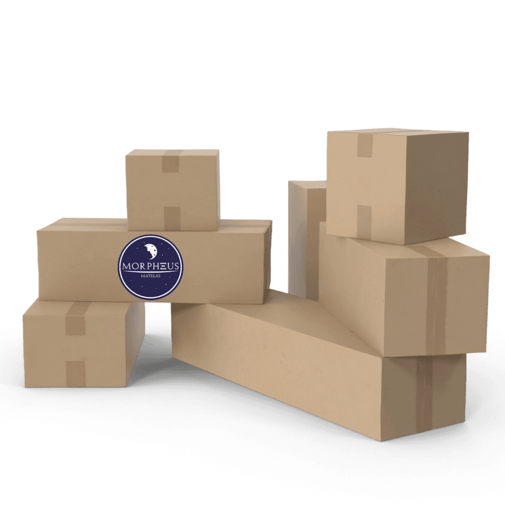 Matelas Morpheus compressé sous vide - Facile à transporter et rapide à déballer
