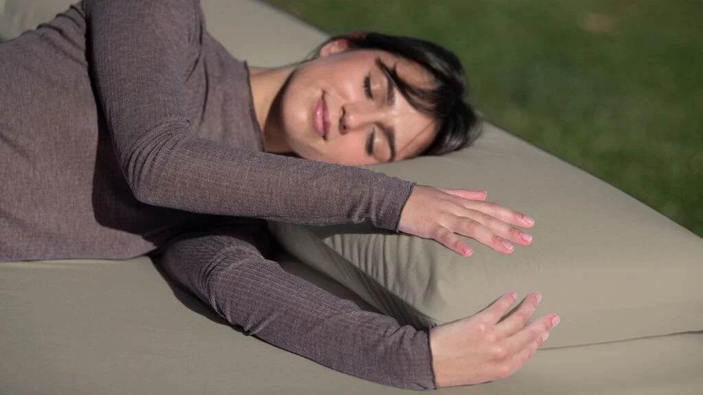 Taie Traversin Bsensible 2en1 Protectrice et Douce TAUPE