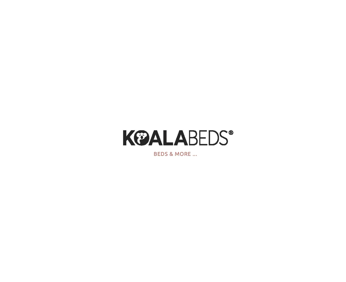 Logo de la marque partenaire KOALA BEDS - Fabricant de tete de lit, sommiers en bois et tissu haut de gamme