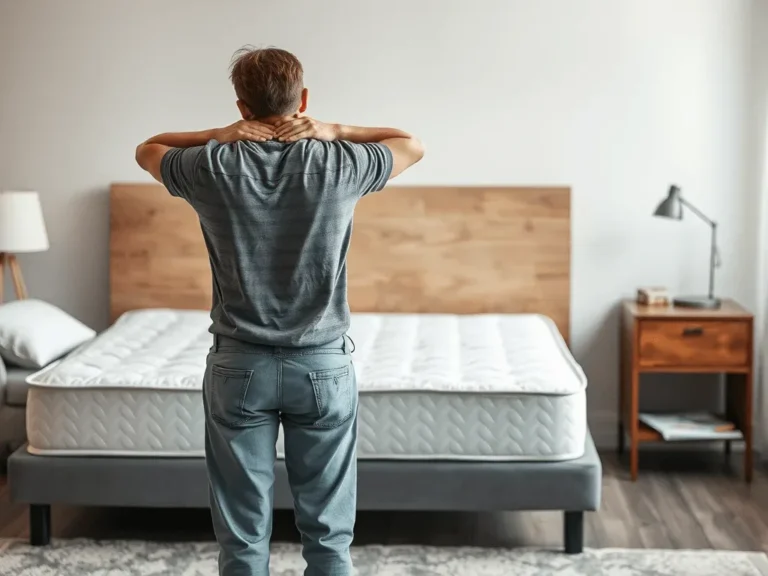 Matelas pas chers - fausses economies - Mal au dos
