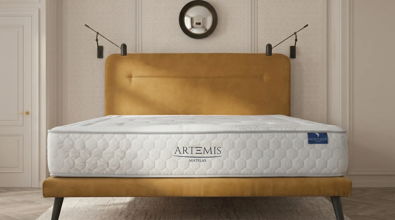 Matelas Artemis dans une chambre