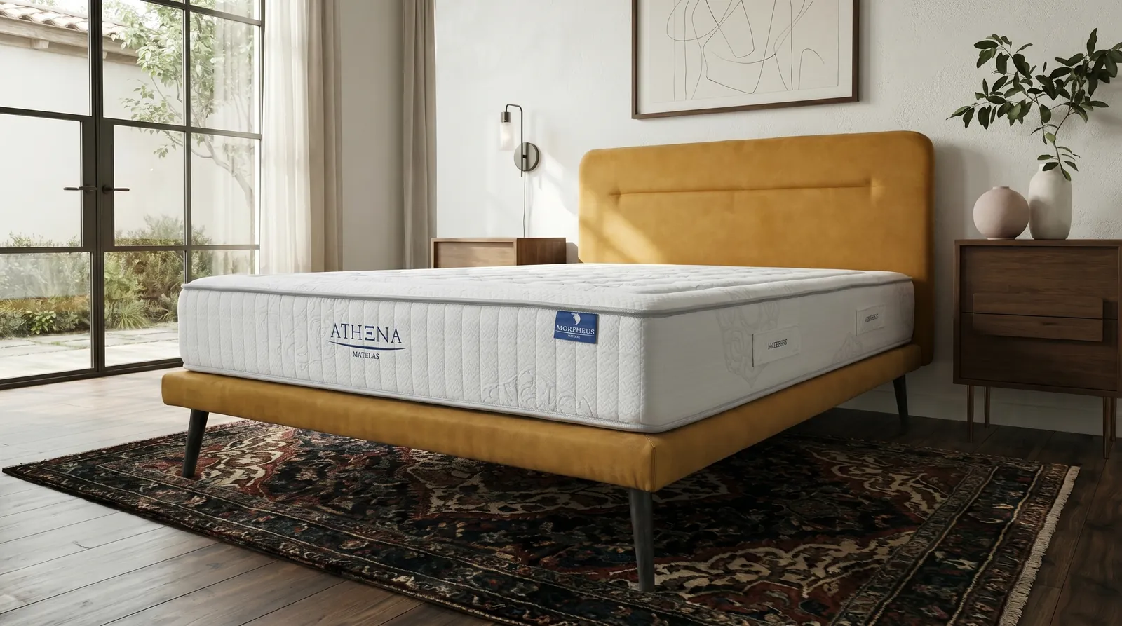 Matelas Athena dans une chambre