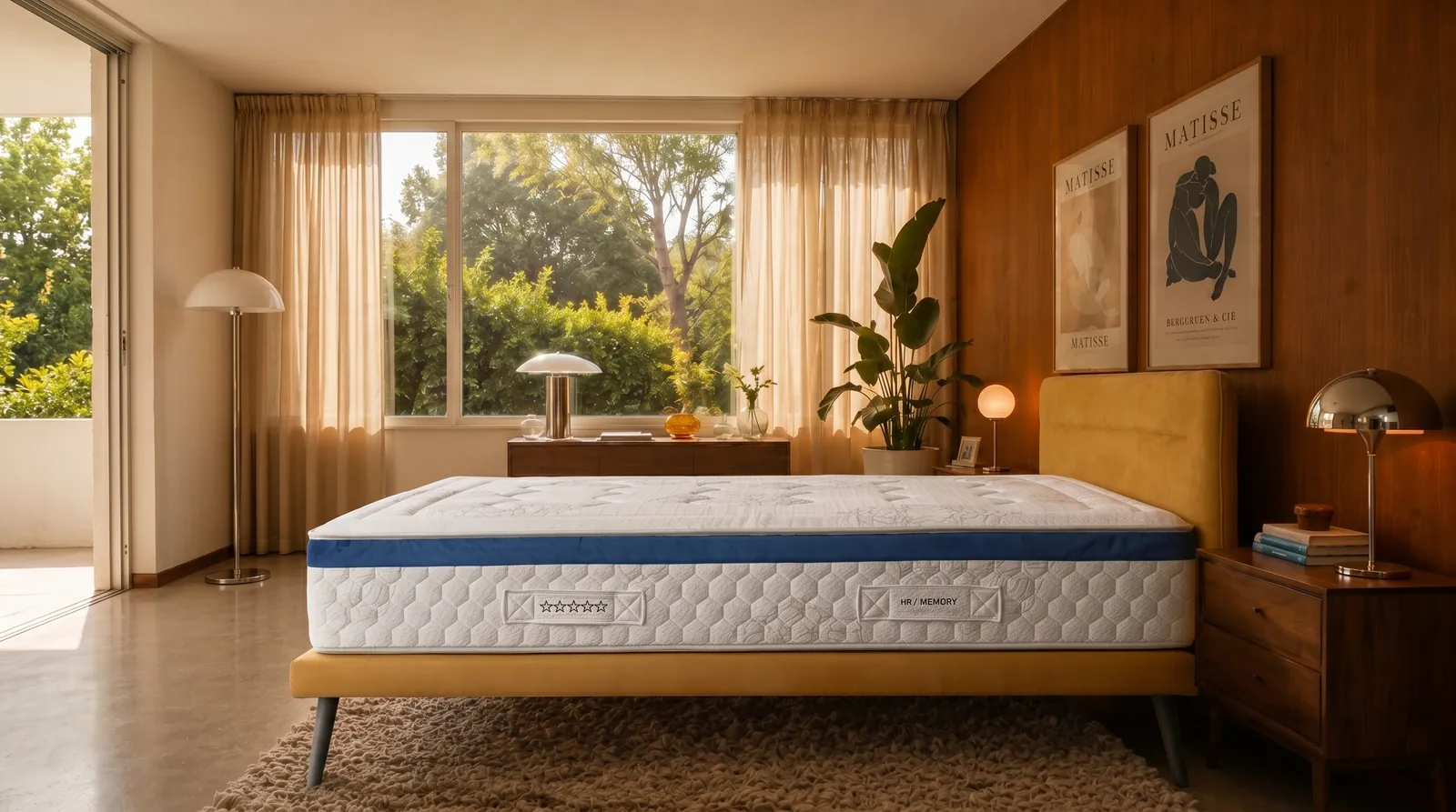 Matelas Cronos dans une chambre