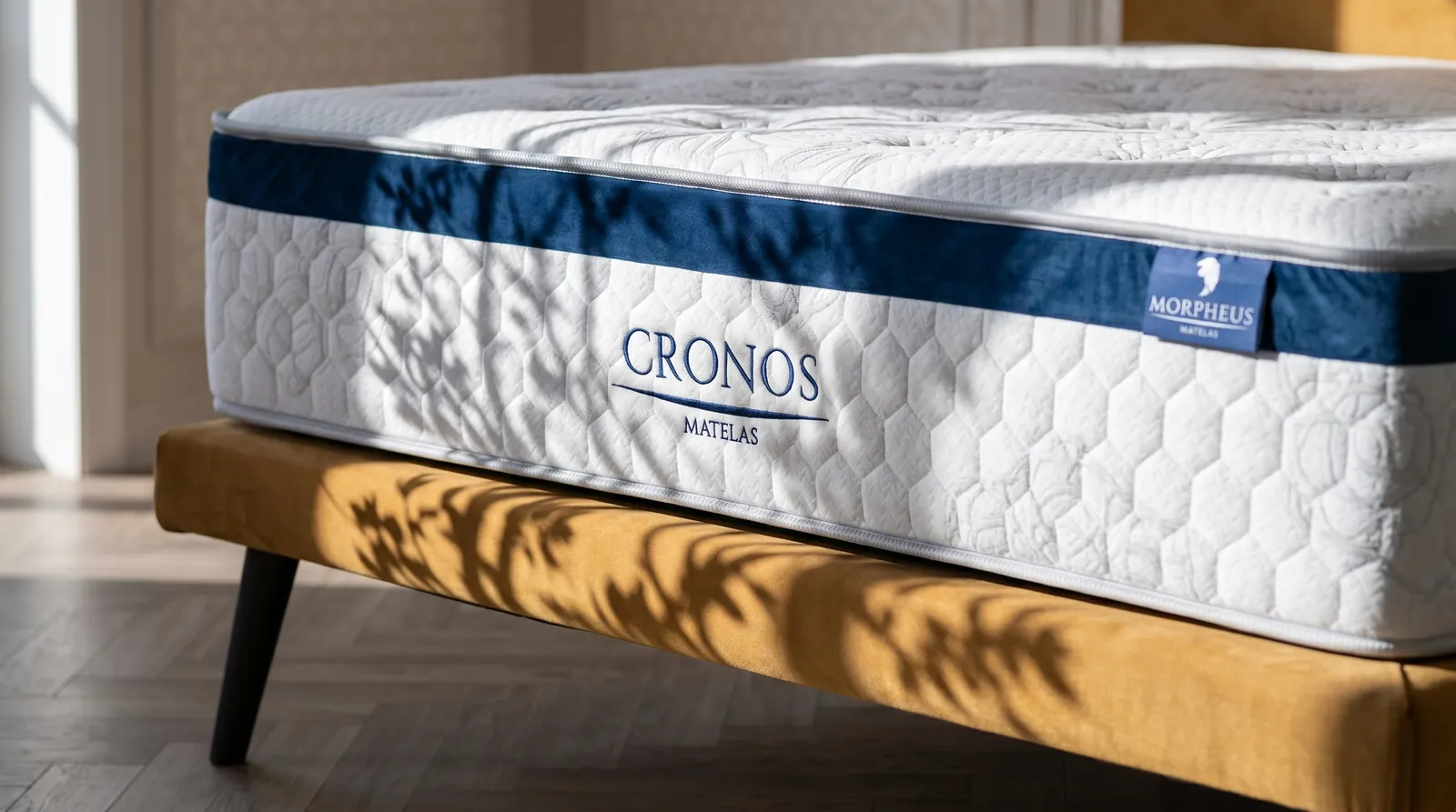 Matelas Cronos vu de trois quarts