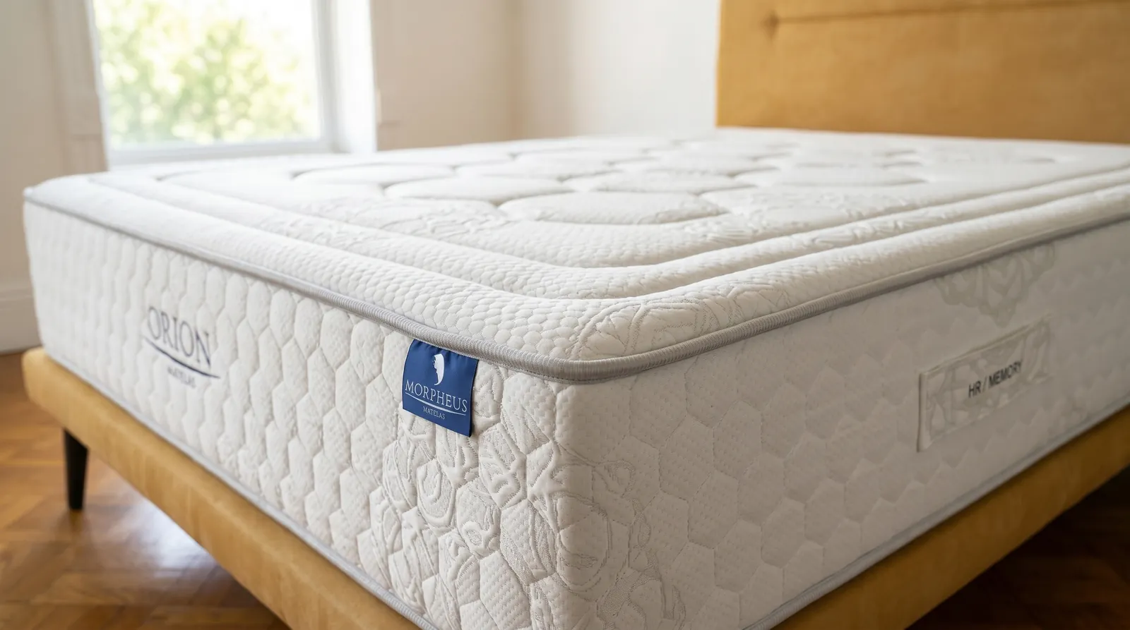Matelas Orion vu de trois quarts